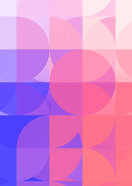 Layers Circular Shapes Creating Colorful Vibrant Design Digital Illustration Circles — Stock Photo, Image