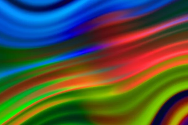 带弯曲线条的背景摘要 带有渐变的抽象风格的彩色插图 带条纹纹理的振动波图案 — 图库照片