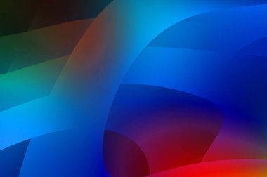 Renkli gradyan ile soyut arkaplan. Çizgili çizgili canlı duvar kâğıdı. Modern hareketin akışkan 2d çizimi.