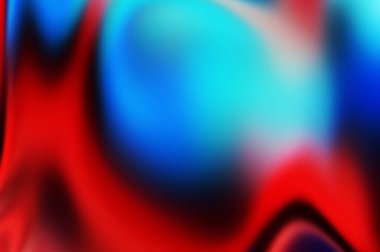 sıvı soyut arkaplan ve renkli gradyan. Modern hareketin 2d illüstrasyonu.