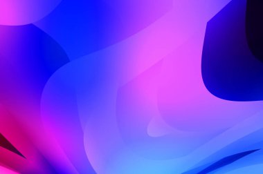 Renkli gradyan ile soyut arkaplan. Çizgili çizgili canlı duvar kâğıdı. Modern hareketin akışkan 2d çizimi.