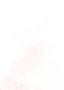 Beyaz arkaplanda soyut renkli suluboya. Dijital resim.