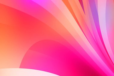 Renkli gradyan ile soyut arkaplan. Çizgili çizgili canlı duvar kâğıdı. Modern hareketin akışkan 2d çizimi.