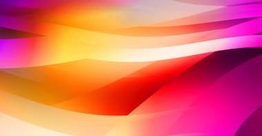 Renkli gradyan ile soyut arkaplan. Çizgili çizgili canlı duvar kâğıdı. Modern hareketin akışkan 2d çizimi.