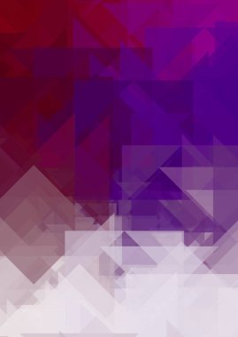Üçgen arka planda üst üste dizayn ediliyor. Soyut geometrik duvar kağıdı. Geometrik renkli üçgen şekiller.