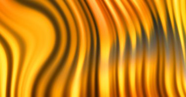 Kavisli çizgileri olan soyut bir arkaplan. Soyut ve gradyan renkte renkli çizimler. Çizgili desenli canlı dalga deseni.