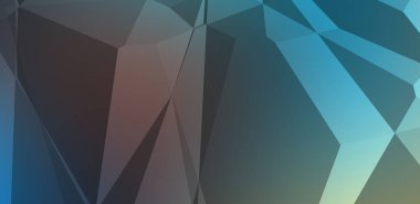 Çokgen arka plan. Geometrik tasarımlı renkli duvar kağıtları. Dijital 3d illüstrasyon.