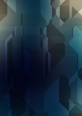 Çokgen arka plan. Geometrik tasarımlı renkli duvar kağıtları. Dijital 3d illüstrasyon.