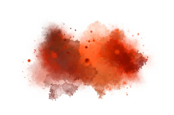 Watercolor Painted Background Blots Splatters Brush Stroked Painting Illustration — Stock Photo, Image