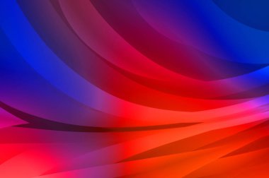 Renkli gradyan ile soyut arkaplan. Çizgili çizgili canlı duvar kâğıdı. Modern hareketin akışkan 2d çizimi.