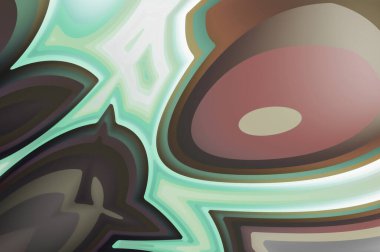 Sıvı renkli gradyanı olan soyut bir arkaplan. Modern kentsel grafiğin 2D çizimi. Graffiti tasarımı duvar kağıdına ilham verdi.