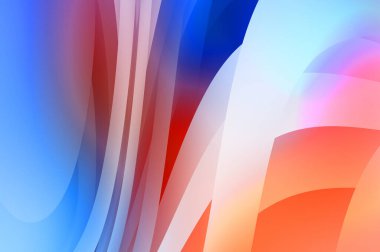 Renkli gradyan ile soyut arkaplan. Çizgili çizgili canlı duvar kâğıdı. Modern hareketin akışkan 2d çizimi.