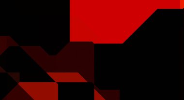 Renkli ve canlı geometrik şekiller katmanları var. Bir teknoloji planının dijital illüstrasyonu. Gelecekçi tasarım şablonu.