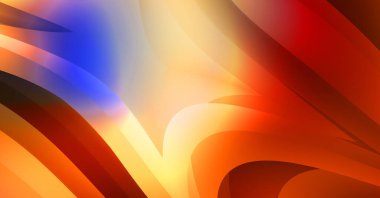 Renkli gradyan ile soyut arkaplan. Çizgili çizgili canlı duvar kâğıdı. Modern hareketin akışkan 2d çizimi.