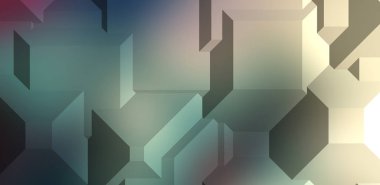 Çokgen arka plan. Geometrik tasarımlı renkli duvar kağıtları. Dijital 3d illüstrasyon.