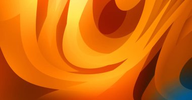 Renkli gradyan ile soyut arkaplan. Çizgili çizgili canlı duvar kâğıdı. Modern hareketin akışkan 2d çizimi.