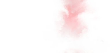 Beyaz arkaplanda soyut renkli suluboya. Dijital resim.