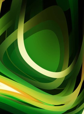 sıvı soyut arkaplan ve renkli gradyan. Modern hareketin 2d illüstrasyonu.