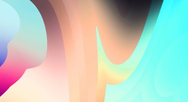 Sıvı renkli gradyanı olan soyut bir arkaplan. Modern kentsel grafiğin 2D çizimi. Graffiti tasarımı duvar kağıdına ilham verdi.