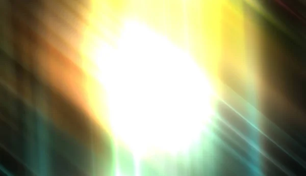 Glowing Colorful Light Flare Vibrant Energy Background Rays Light Ethereal — Stock Photo, Image