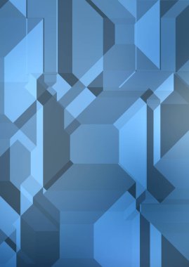 Çokgen arka plan. Geometrik tasarımlı renkli duvar kağıtları. Dijital 3d illüstrasyon.