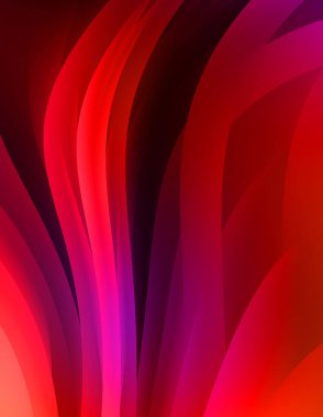 Renkli gradyan ile soyut arkaplan. Çizgili çizgili canlı duvar kâğıdı. Modern hareketin akışkan 2d çizimi.