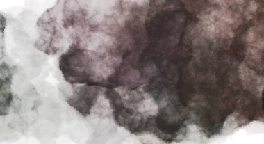 Suluboya arka planda lekeler ve lekelerle boyanmış. Fırça darbesi ile boyanmış. 2d Görüntü.