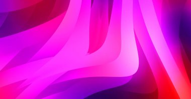 Renkli gradyan ile soyut arkaplan. Çizgili çizgili canlı duvar kâğıdı. Modern hareketin akışkan 2d çizimi.