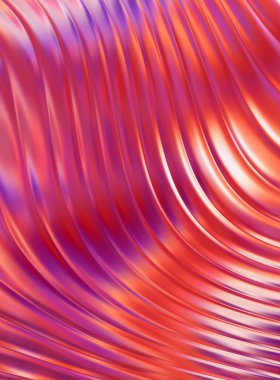 Soyut arkaplan. Renkli dalgalı tasarım duvar kâğıdı. Grafik illüstrasyon.