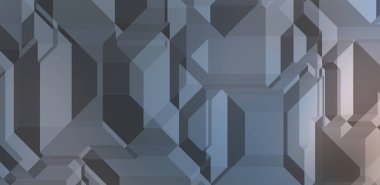 Çokgen arka plan. Geometrik tasarımlı renkli duvar kağıtları. Dijital 3d illüstrasyon.