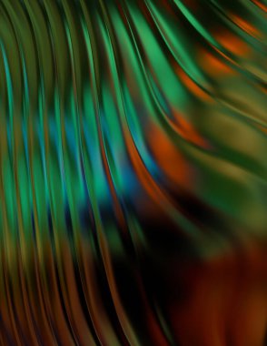 Soyut arkaplan. Renkli dalgalı tasarım duvar kâğıdı. Grafik illüstrasyon.