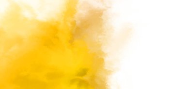 Beyaz arkaplanda soyut renkli suluboya. Dijital resim.