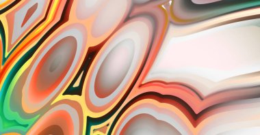 Sıvı renkli gradyanı olan soyut bir arkaplan. Modern kentsel grafiğin 2D çizimi. Graffiti tasarımı duvar kağıdına ilham verdi.