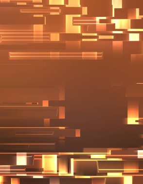 Geometrik çok renkli kesişen çizgiler. Dijital teknolojinin grafiksel çizimi. Soyut arkaplan. 