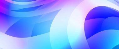 Renkli gradyan ile soyut arkaplan. Çizgili çizgili canlı duvar kâğıdı. Modern hareketin akışkan 2d çizimi.