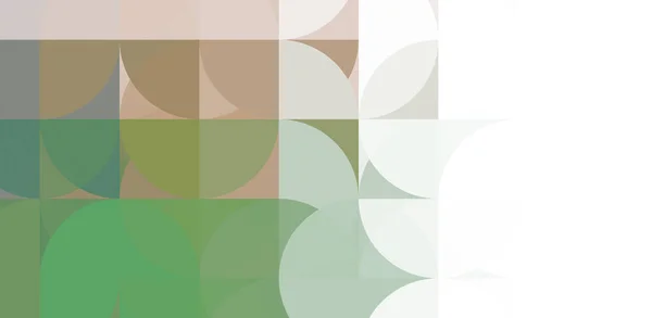Strati Forme Circolari Creando Design Colorato Vibrante Illustrazione Digitale Del — Foto Stock