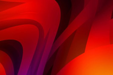 Renkli gradyan ile soyut arkaplan. Çizgili çizgili canlı duvar kâğıdı. Modern hareketin akışkan 2d çizimi.