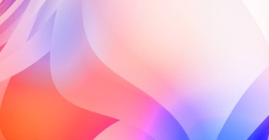 Renkli gradyan ile soyut arkaplan. Çizgili çizgili canlı duvar kâğıdı. Modern hareketin akışkan 2d çizimi.