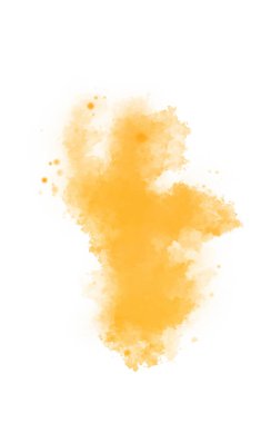 Suluboya arka planda lekeler ve lekelerle boyanmış. Fırça darbesi ile boyanmış. 2d Görüntü.