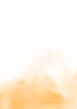 Beyaz arkaplanda soyut renkli suluboya. Dijital resim.