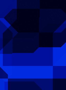 Renkli ve canlı geometrik şekiller katmanları var. Bir teknoloji planının dijital illüstrasyonu. Gelecekçi tasarım şablonu.