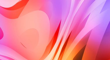 Renkli gradyan ile soyut arkaplan. Çizgili çizgili canlı duvar kâğıdı. Modern hareketin akışkan 2d çizimi.