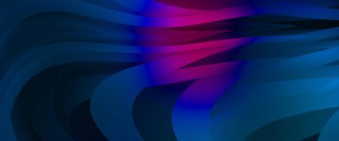 Renkli gradyan ile soyut arkaplan. Çizgili çizgili canlı duvar kâğıdı. Modern hareketin akışkan 2d çizimi.