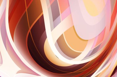 sıvı soyut arkaplan ve renkli gradyan. Modern hareketin 2d illüstrasyonu.