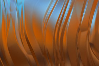 Soyut arkaplan. Renkli dalgalı tasarım duvar kâğıdı. Grafik illüstrasyon.