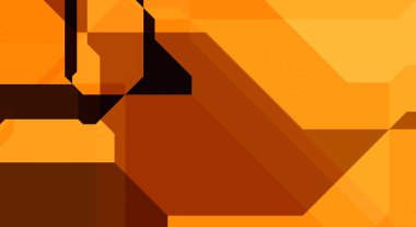 Renkli ve canlı geometrik şekiller katmanları var. Bir teknoloji planının dijital illüstrasyonu. Gelecekçi tasarım şablonu.