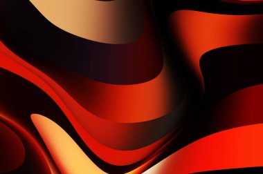 sıvı soyut arkaplan ve renkli gradyan. Modern hareketin 2d illüstrasyonu.