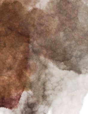 Suluboya arka planda lekeler ve lekelerle boyanmış. Fırça darbesi ile boyanmış. 2d Görüntü.