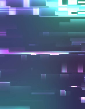 Geometrik çok renkli kesişen çizgiler. Dijital teknolojinin grafiksel çizimi. Soyut arkaplan. 