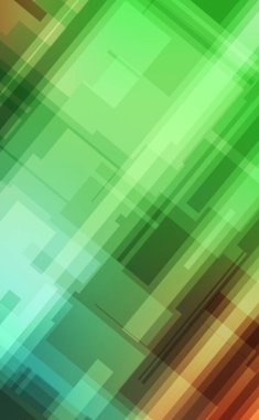 Çapraz katmanlı geometrik desen. Fütüristik bir geçmişi var. Renkli geometrik şablon.